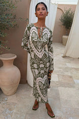 Olive Amara Plisse Gaia Dress