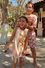 Girl's Banana Jersey Cotton Dress