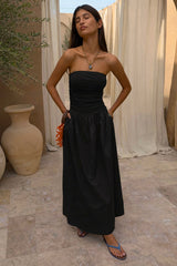 Black Lola Mid-axi Dress