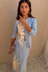 Ice Blue Sol Alexa Cardigan