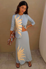 Ice Blue Sol Dorris Skirt