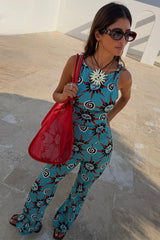 Blue Sun Tank Top