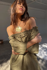 Khaki Ella Dress