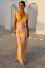 Pink Fawn Poppy Olivia Dress