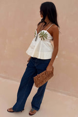 Ivory Palm Nara Top