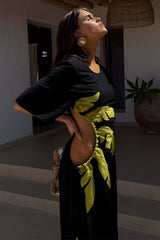Black Palm Riviera Dress