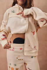 Cream Sundazed Accessible Hoodie
