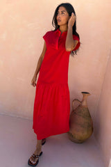 Red Darcy Dress
