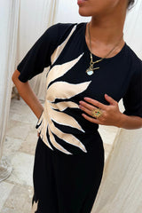 Black Sol Rib T-Shirt