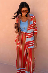 Multi Stripe Marnie Trousers