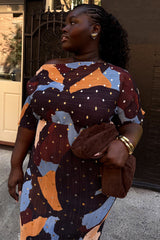 Mara Abstract Tilly Dress
