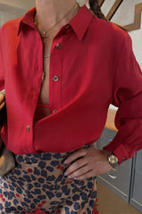 Cherry Red Miley Shirt