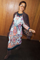 Geometric Gaia Dress