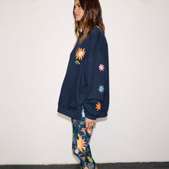 Navy Charm Sweatshirt