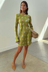 Khaki Eye Mini Soho Dress Petite