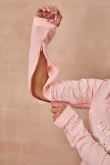 Pink Life is Tough Long Sleeve Accessible T-Shirt