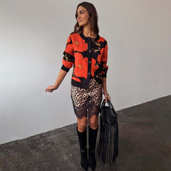 Black Poppy Cardigan
