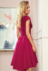 LBD Exclusive Burgundy Patricia Party Dress
