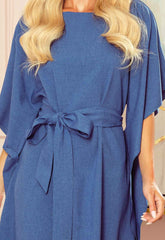 LBD Exclusive Blue Butterfly Dress