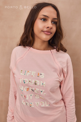 Pink Life is Tough Long Sleeve Accessible T-Shirt