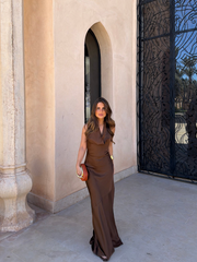 Alicante Dress Brown