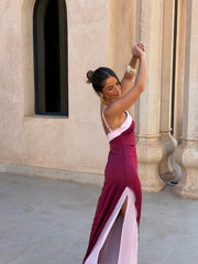 Oasis Dress in Burgundy - Shipping/ Envio 25/05 to 29/05