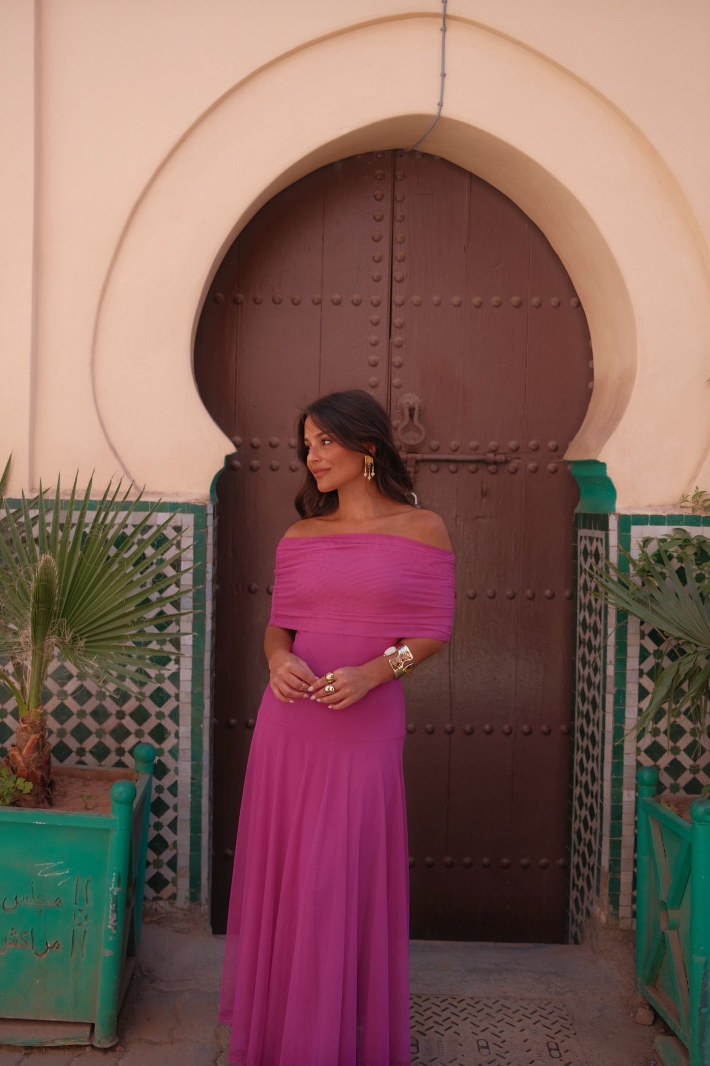 Toledo Dress in Fuxia - Shipping 27/04 to 30/04