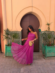 Toledo Dress in Fuxia - Shipping 27/04 to 30/04