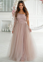LBD Exclusive Blush Blair Prom Dress