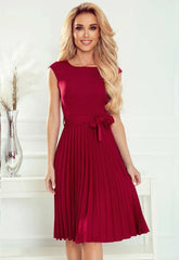 LBD Exclusive Burgundy Lila Cocktail Dress