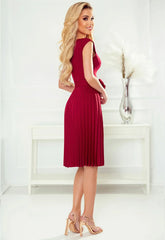 LBD Exclusive Burgundy Lila Cocktail Dress