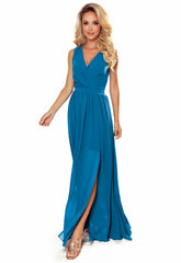 LBD Exclusive Blue Justine Maxi Dress