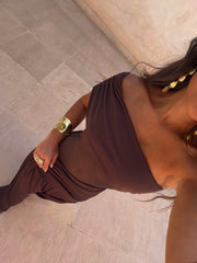 Dune Dress in Brown - Pre-Order