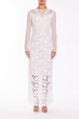 True Decadence White Louise Maxi Dress