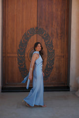 Safira Dress in Sky Blue