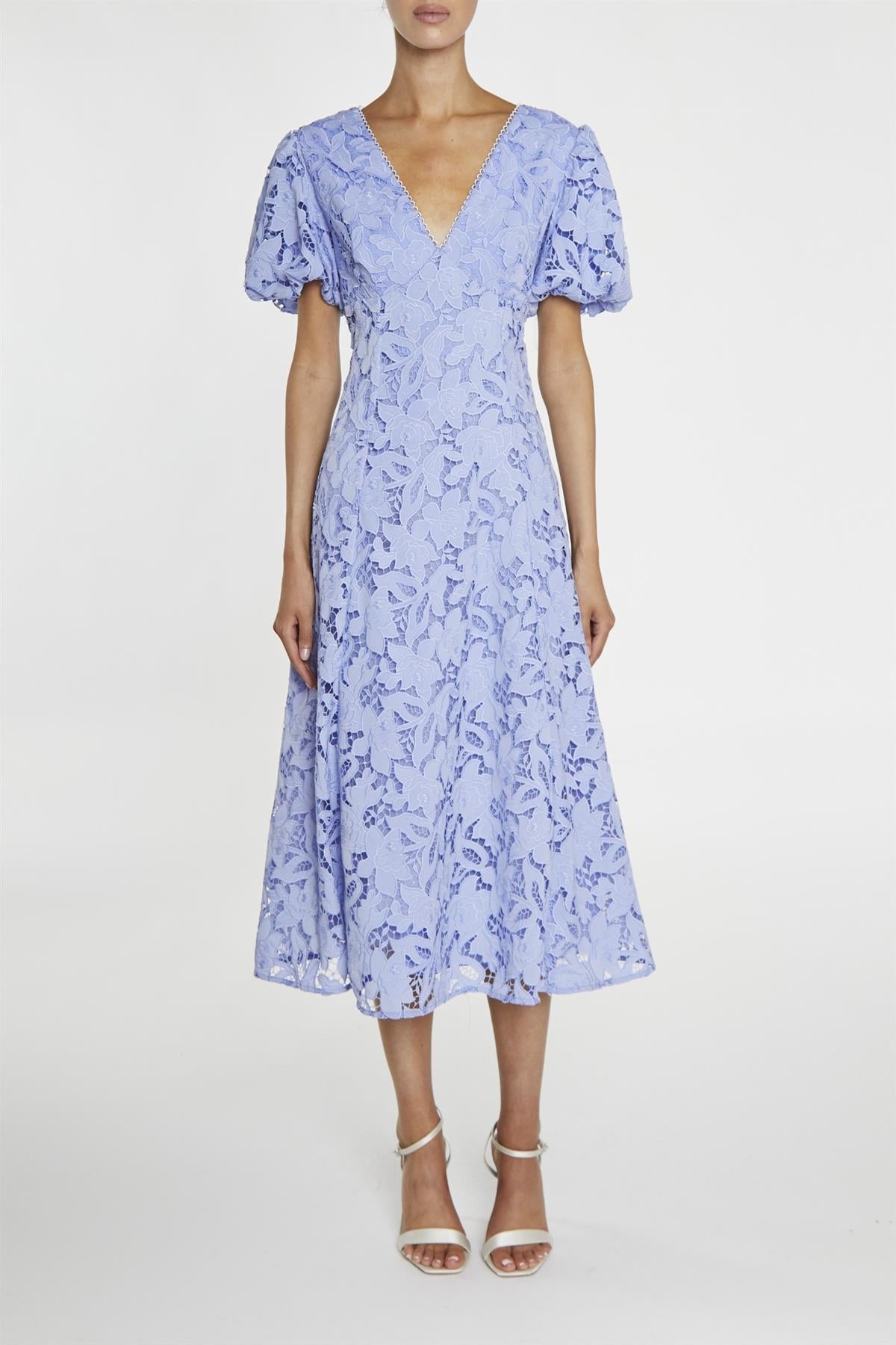 True Decadence Blue Harley Lace Sun Dress