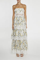 True Decadence Blue Maisie Maxi Dress