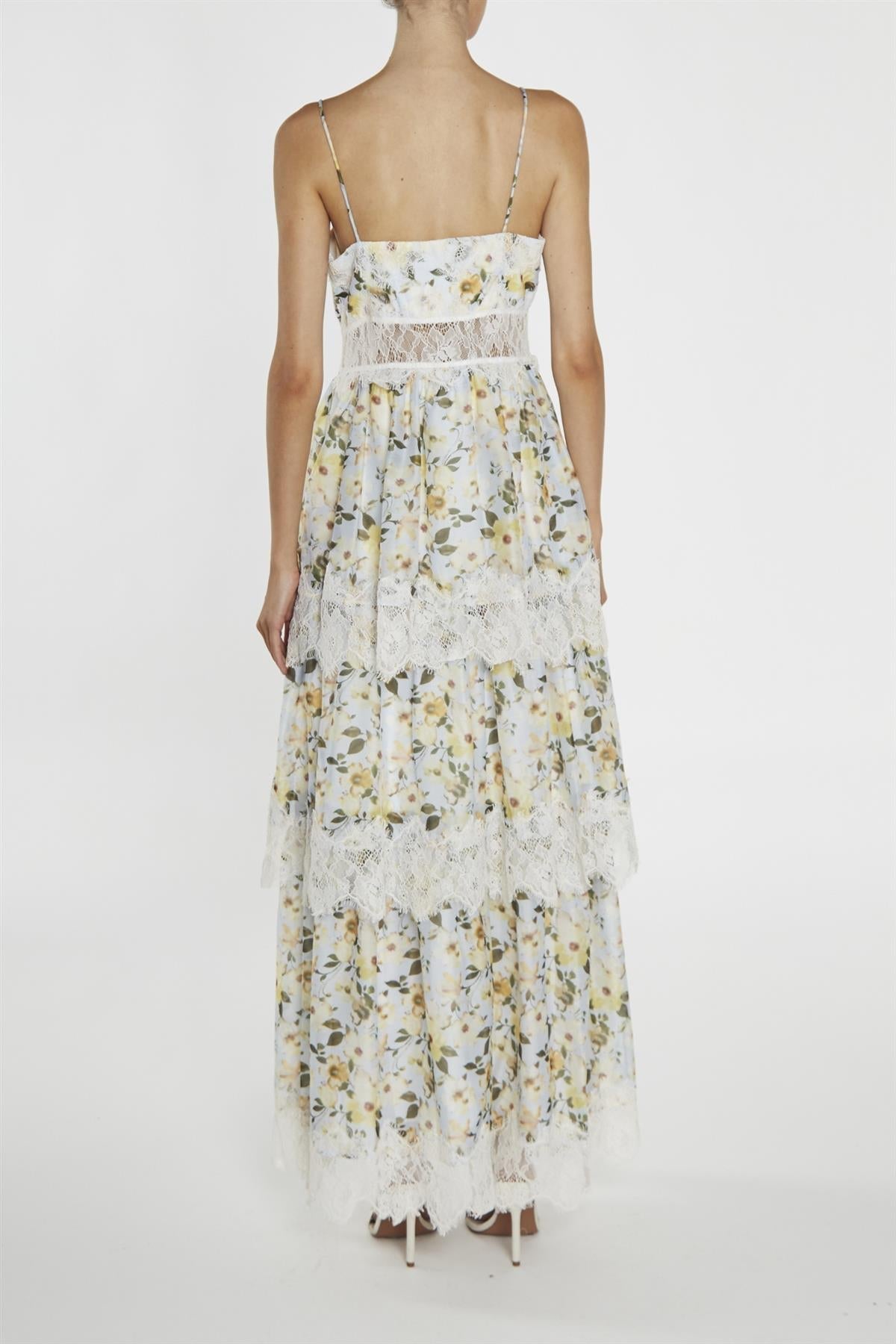True Decadence Blue Maisie Maxi Dress