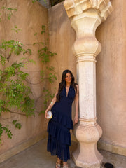 Manila Dress in Navy Blue - Shipping/Envio 20/04 to 24/04
