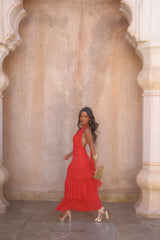Manila Dress in Red