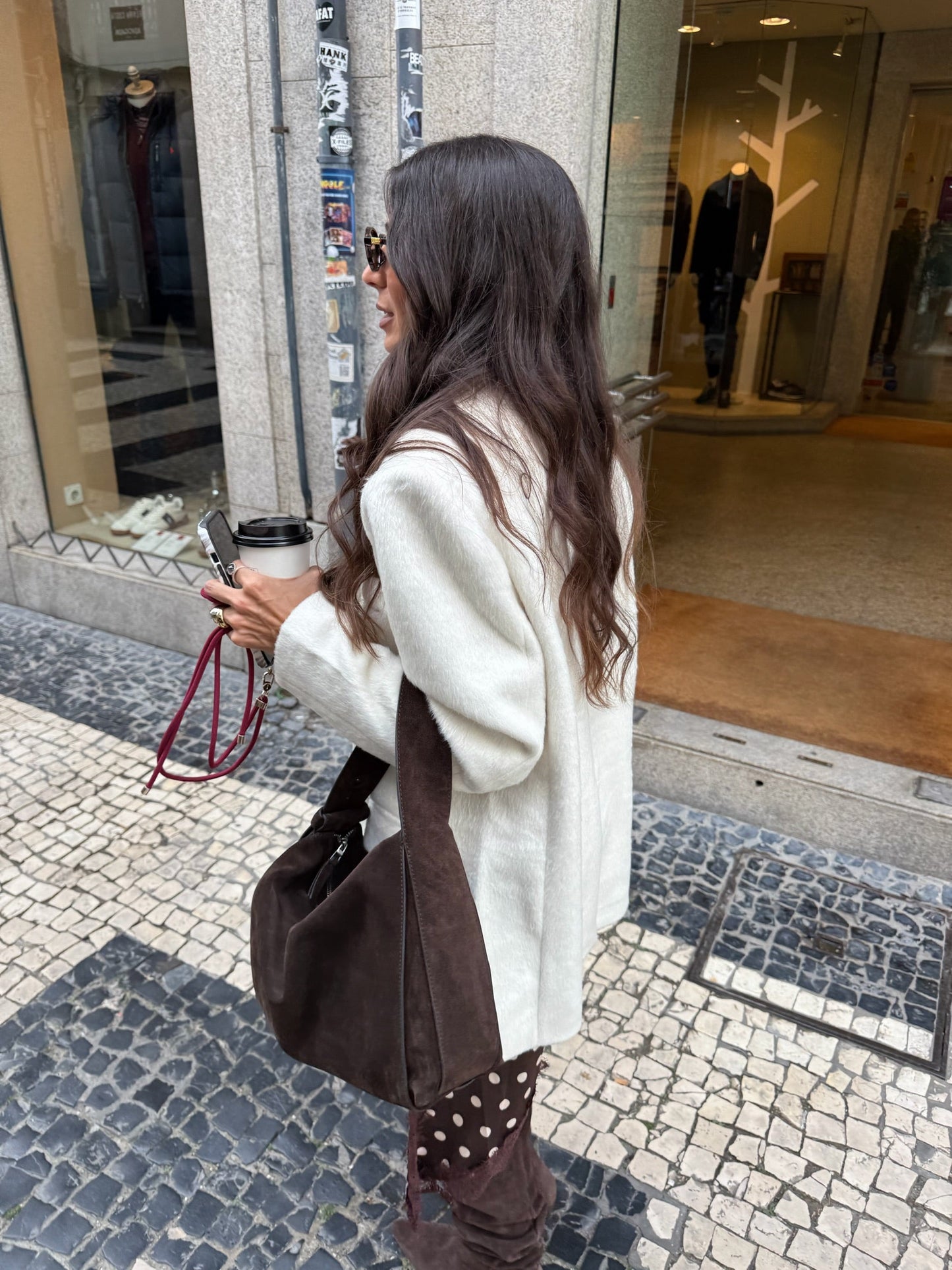 Wool Vienna Blazer in White