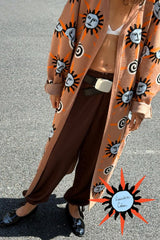 Chocolate Naomi Cargo Trousers