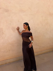 Dune Dress in Brown - Pre-Order