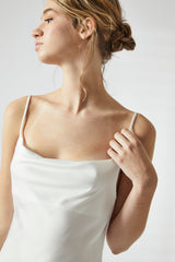true Decadence White Satin Cowl Nightie