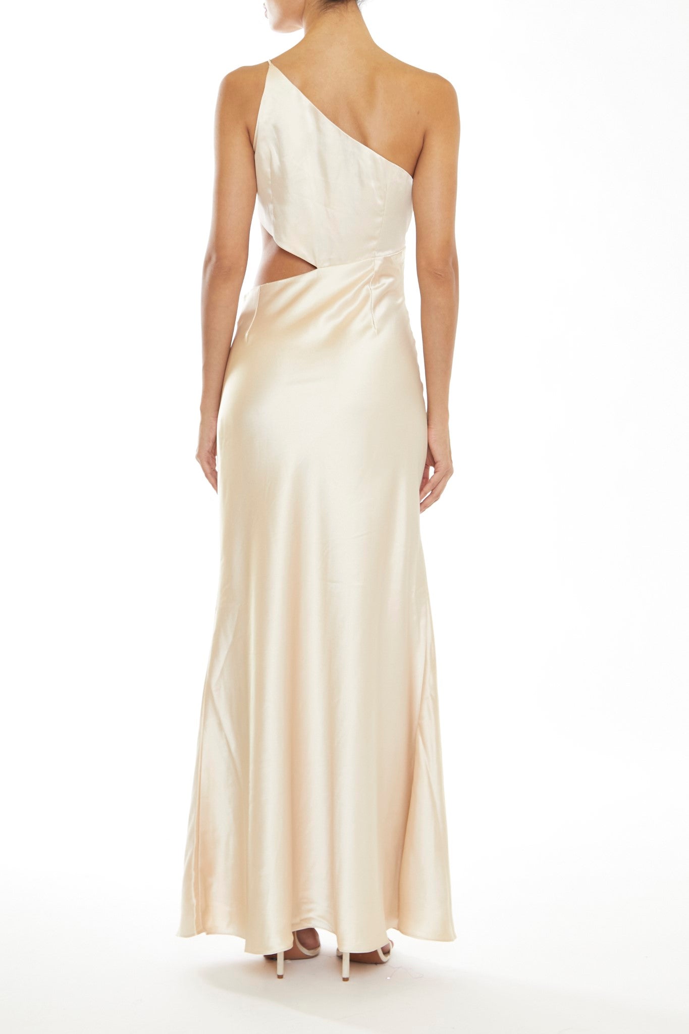 True Decadence Stone Elena Satin Maxi Dress