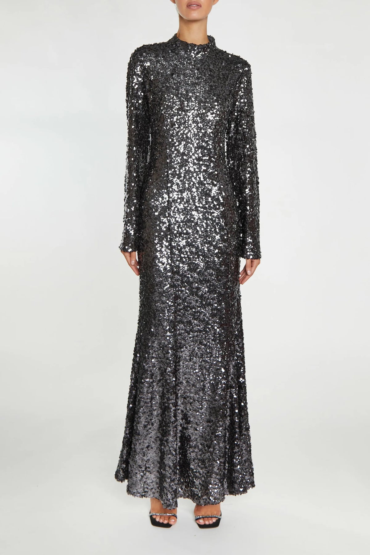 True Decadence Pewter Vanessa Gown
