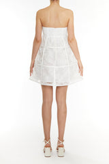 True Decadence White Micah Mini Dress