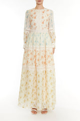 True Decadence Cream Joanna Maxi Dress