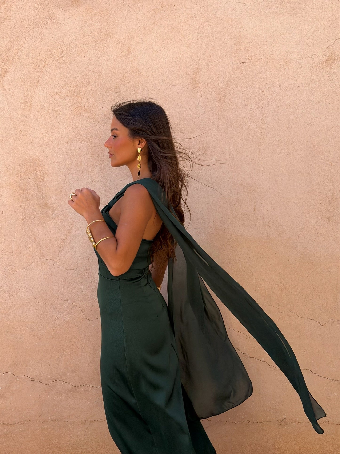 Triana Dress in Green - Shipping/Envio 24/04 to 30/04