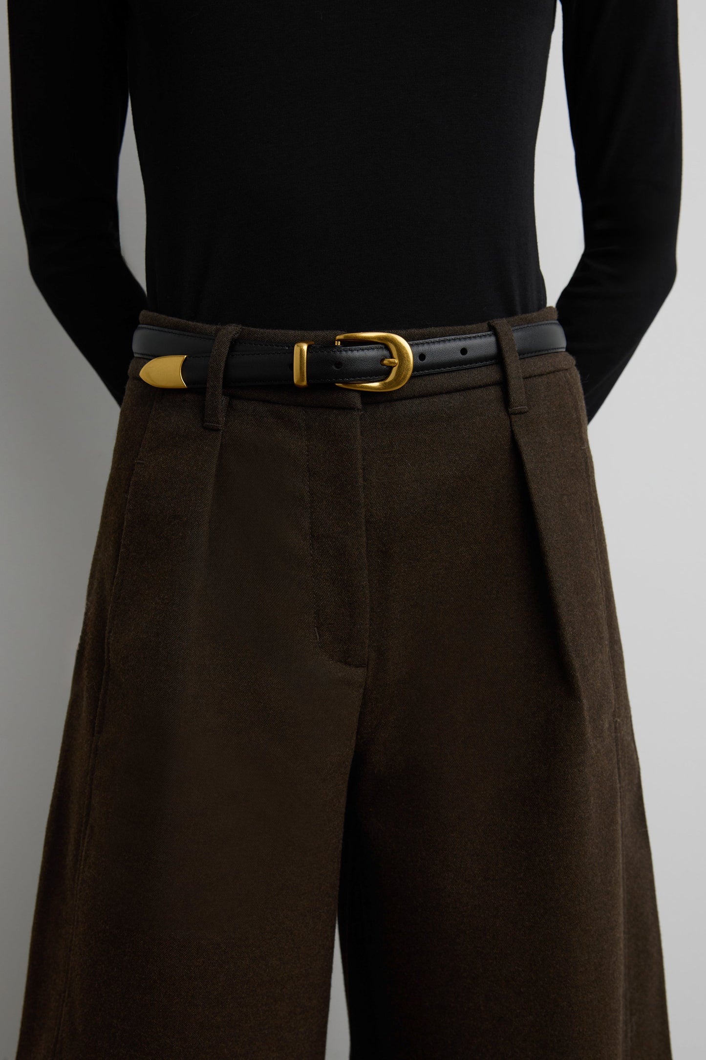 MILA WESTERN LEATHER BELT